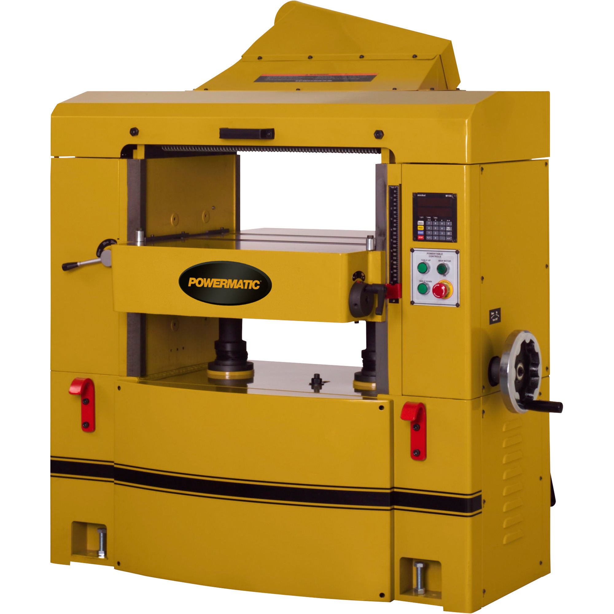 Powermatic Wood Planer, 15 HP, 3PH, 230V/460V, Helical Head, Model# WP2510